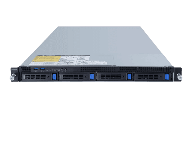 HD-R183-S93-Ver: Gen002 | 1U DP 4-Bay | Rackmount Server